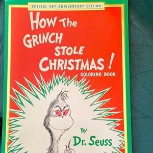 How the Grinch Stole Christmas Coloring Book